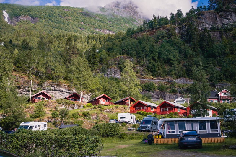 Vinje Camping, Geiranger, Норвегия