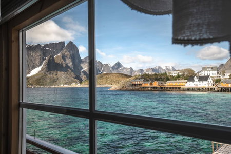 Rostad Retro Rorbuer, Reine, Noruega
