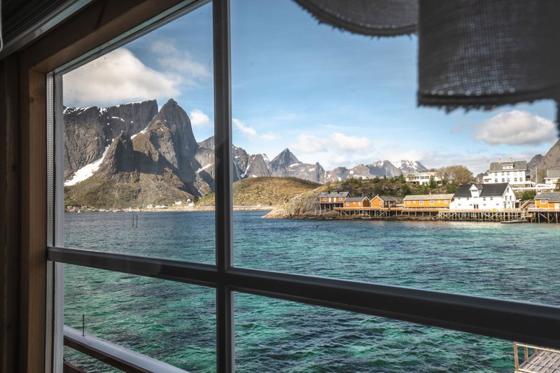 Rostad Retro Rorbuer, Reine, Noruega