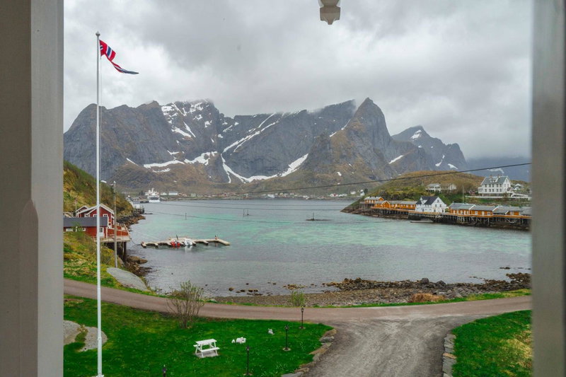 Rostad Retro Rorbuer, Reine, Noruega