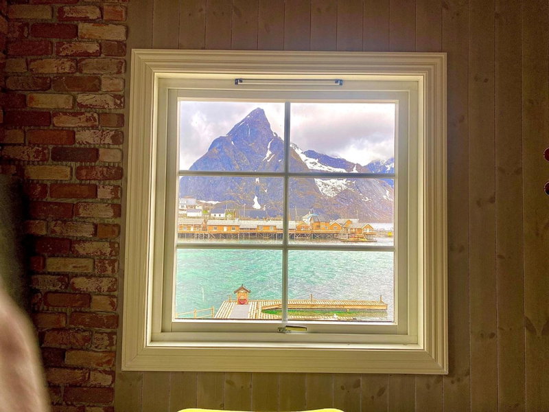 Rostad Retro Rorbuer, Reine, Noruega
