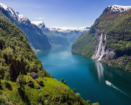 Geirangerfjorden Feriesenter, Geiranger, Norwegen