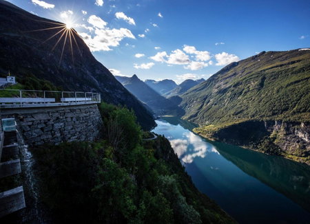 Geirangerfjorden Feriesenter, Geiranger, Norwegen
