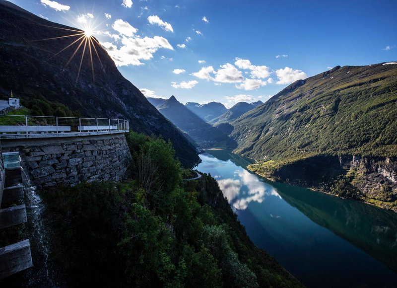 Geirangerfjorden Feriesenter, Geiranger, Norwegen