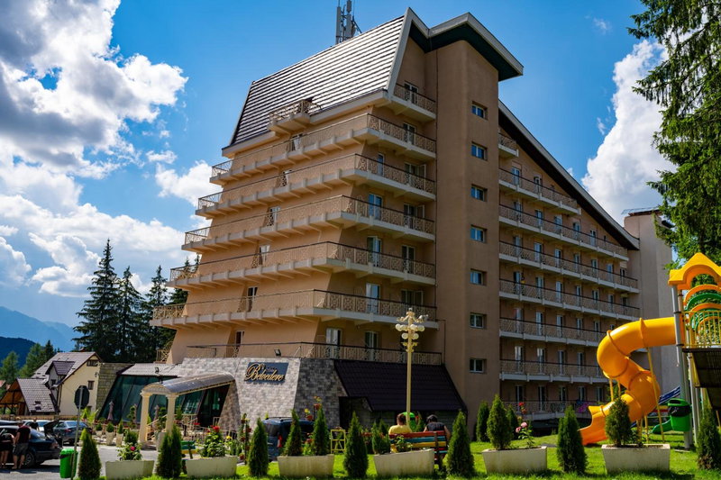 Hotel Belvedere, Rasnov, Rumanía