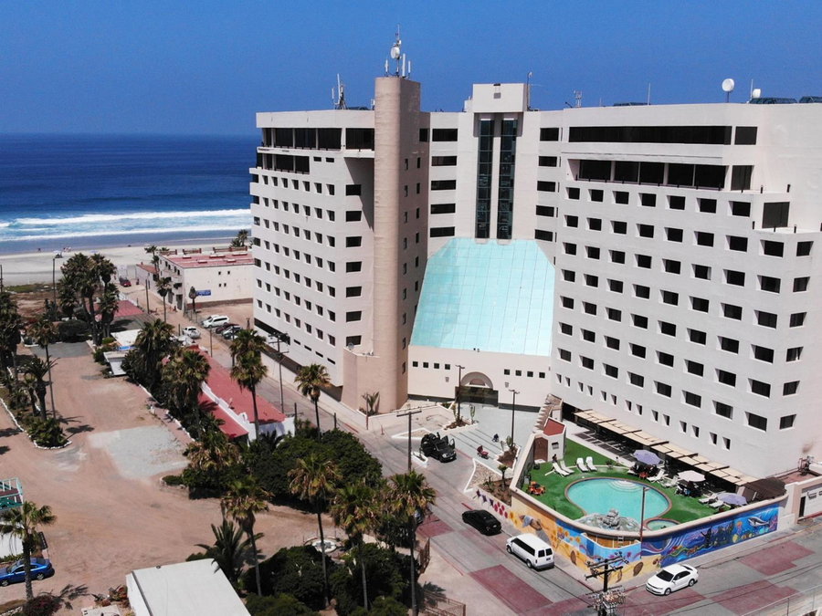 Hotel Corona Plaza, Rosarito, Mexique