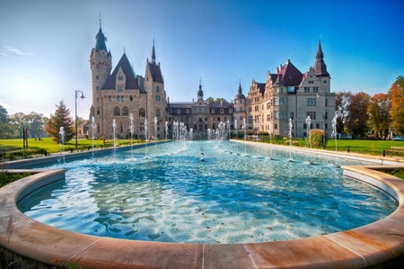 Moszna Zamek, Krapkowice, Poland