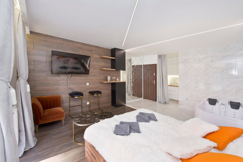 YOURAPART Chmielna Park Exclusive z Wanna wolnostojaca lub Jacuzzi, Gdansk, Польша