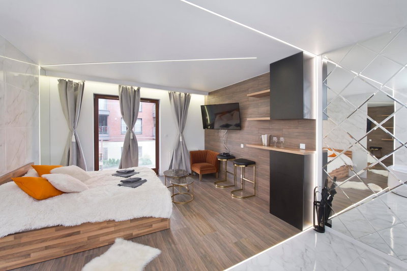 YOURAPART Chmielna Park Exclusive z Wanna wolnostojaca lub Jacuzzi, Gdansk, Польша