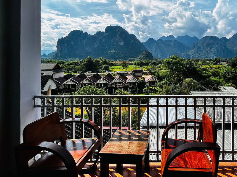 Domon Riverside Hotel, Vang Vieng, Laos