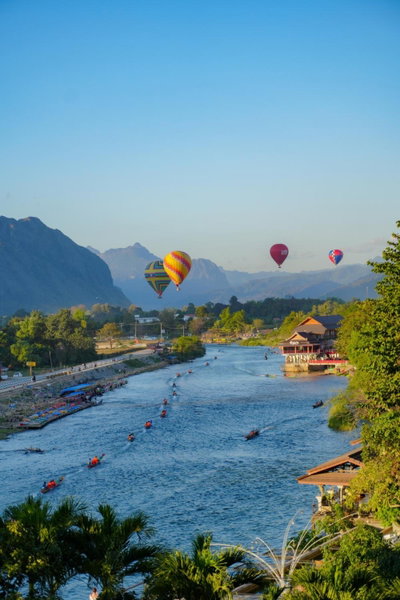 Silver Naga Hotel, Vang Vieng, Laos
