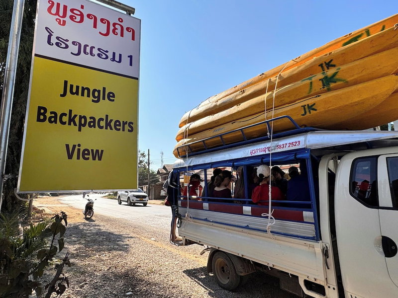 Jungle Backpackers View, Vang Vieng, Laos