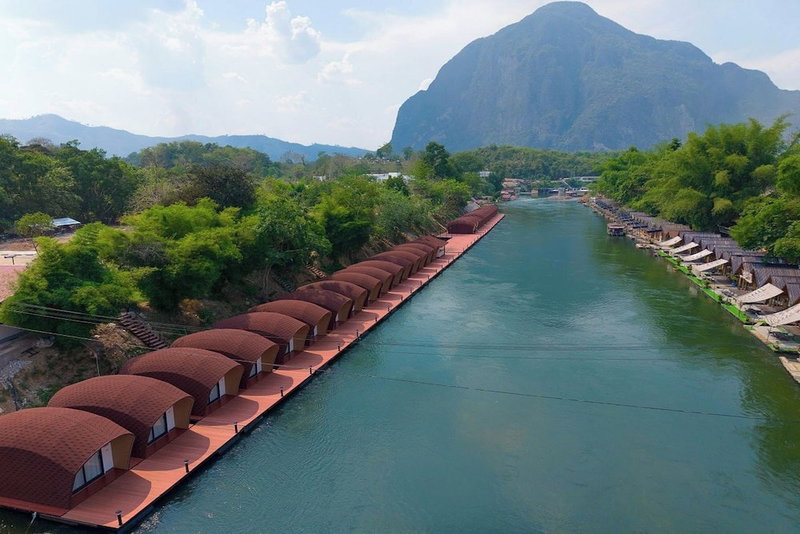 Daoneua Riverside Resort, Vientiane, Laos