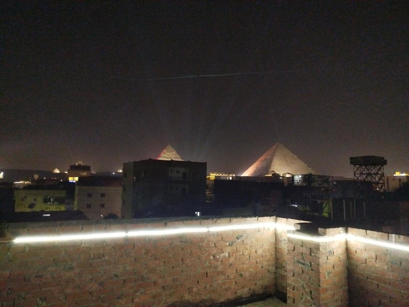 Merit Pyramids View, Abu an Numrus, Egypt