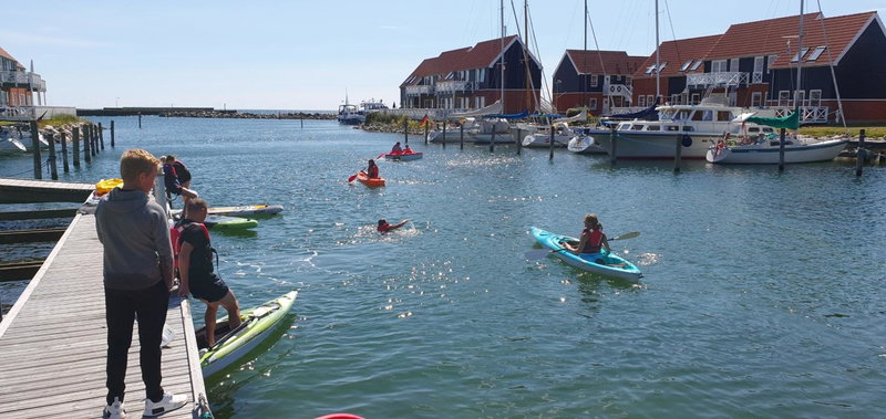 Klintholm Marina Park Cabins, Borre, Denmark