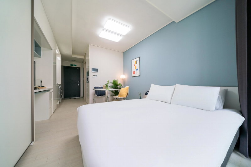 Apartment for rent in Busan, South Korea · [Test] Rentoplan Jagalchi Market Studio · 1 room, 1 bath