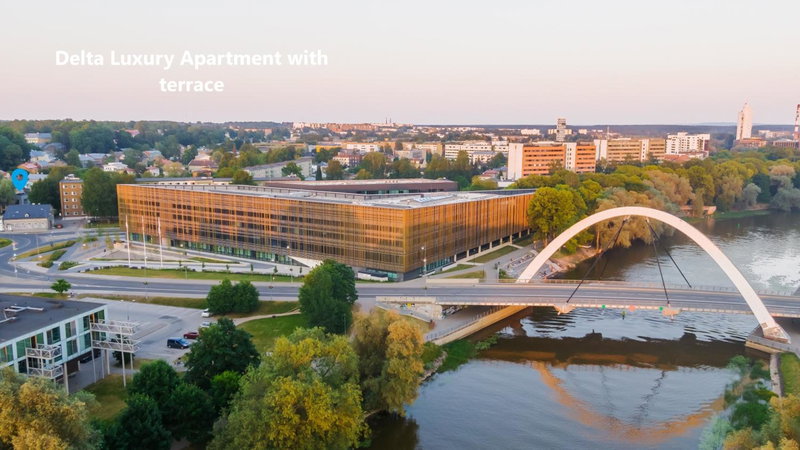 Delta Luxury Apartment with terrace, Tartu, Estonia