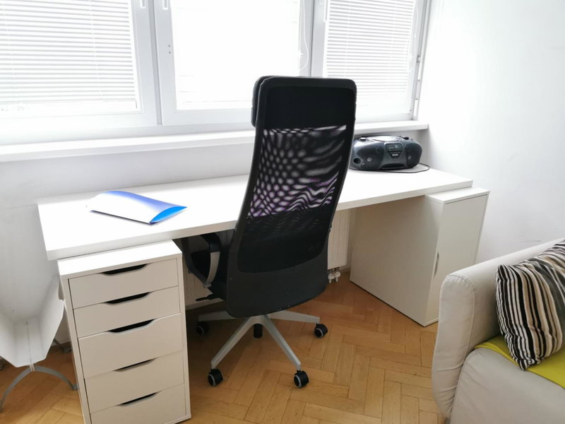 City centre studio with a balcony and free parking, Ljubljana, Slovenia