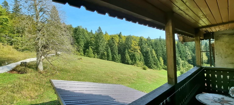 Planinski Dom na Travni Gori, Sodražica, Slowenien