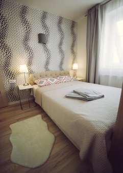 Jauki studija su dideliu balkonu Nidos centre, Nida, Lithuania