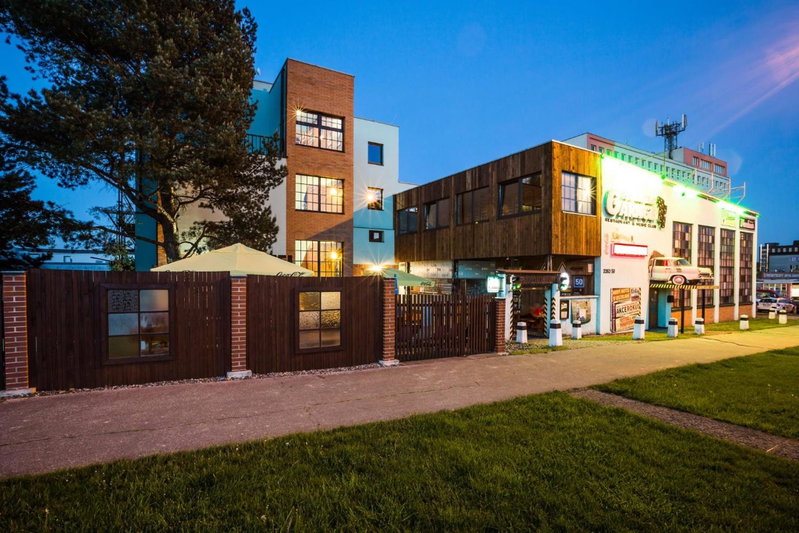 Retro hotel Garage, Ostrava, Czechia