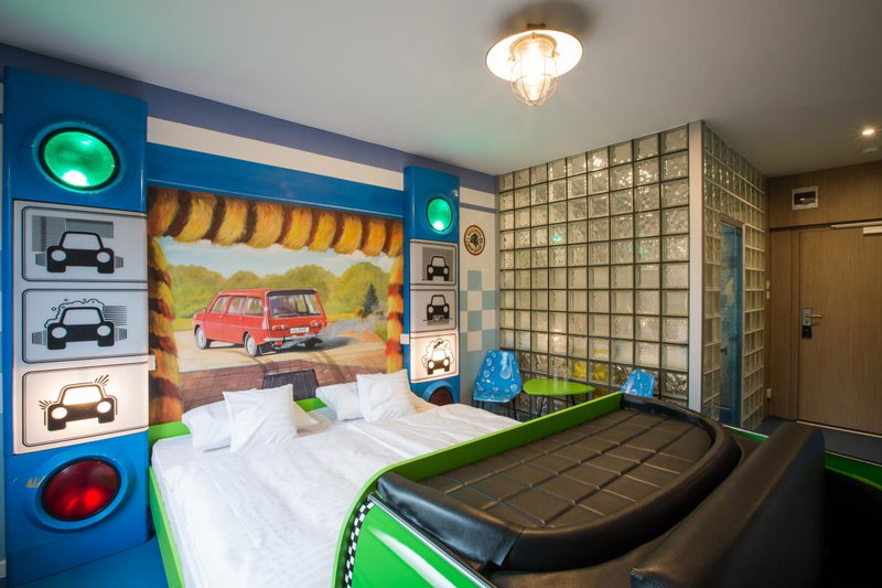 Retro hotel Garage, Ostrava, Czechia