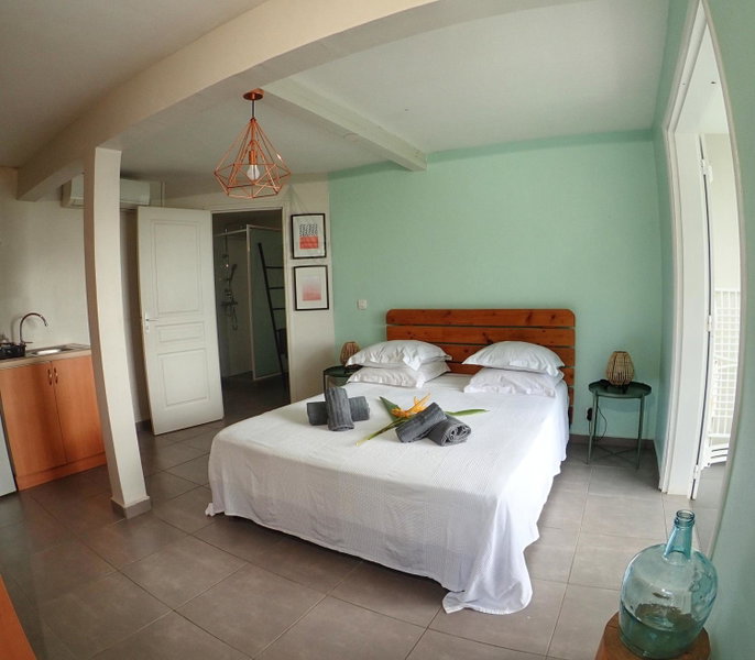 Studio Malacca, Malanga et Majacudja - Ô Cœur de Deshaies, Deshaies, Guadeloupe