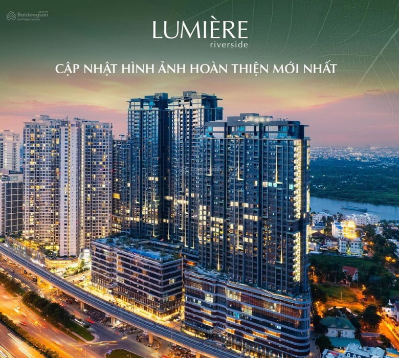 Apartment for rent in Nha Be, Vietnam · Lumiere Riverside · 1 room, 1 bath