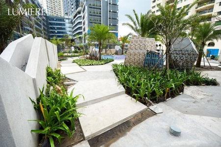 Apartment for rent in Nha Be, Vietnam · Lumiere Riverside · 1 room, 1 bath