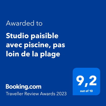 Studio paisible avec piscine, pas loin de la plage, La Trinité, Martinique