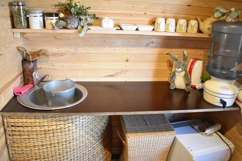 Usmas zaķīšu pirtiņa - Bunny house, Usma, Latvia