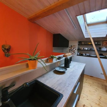 Studio apartment and FREE airport transfer, Rīga, Latvia