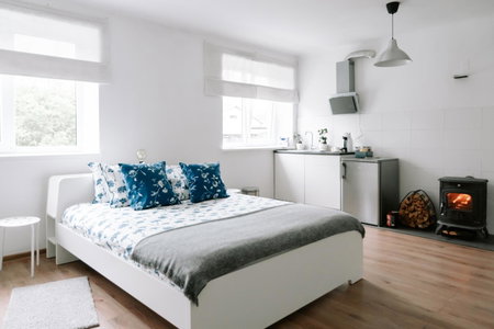 Lake Aluksne studio apartment, Alūksne, Latvia