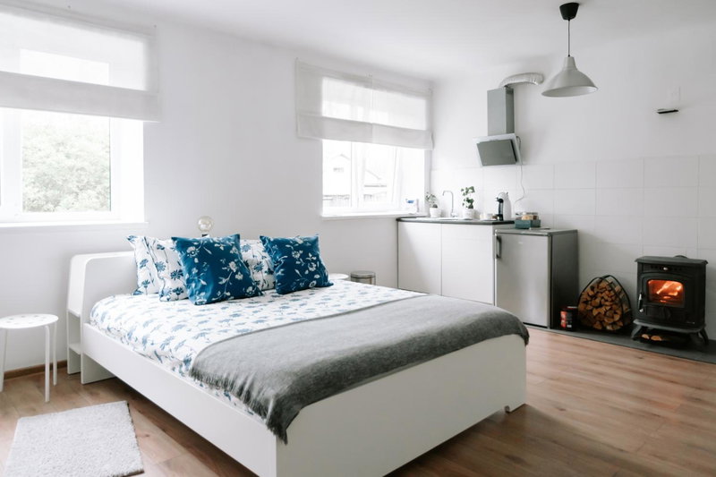 Lake Aluksne studio apartment, Alūksne, Latvia