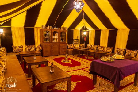 Tassili Luxury Desert Camp, Merzouga, Morocco