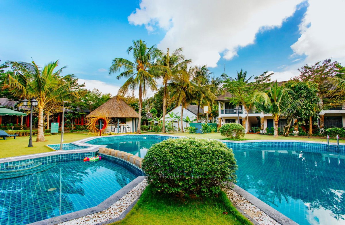 Отель · Santa Garden Resort, Duong GJong