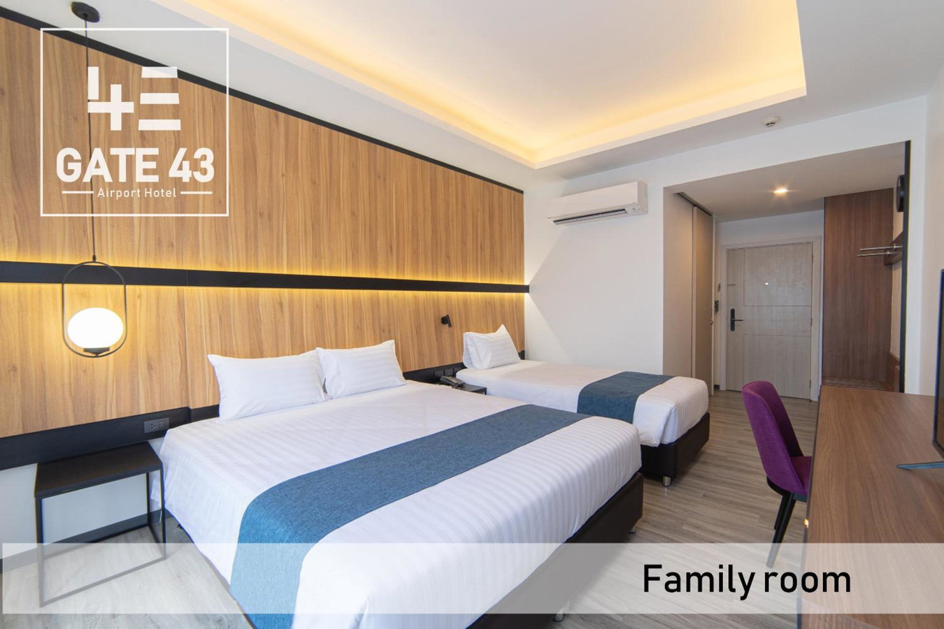 Gate43 Airport Hotel, บ้านคลองบางเสาธง, ประเทศไทย