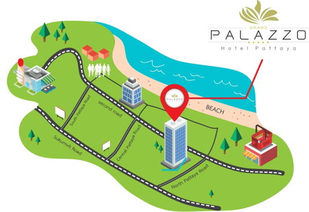 Grand Palazzo Hotel - SHA Extra Plus, Pattaya, Thailand