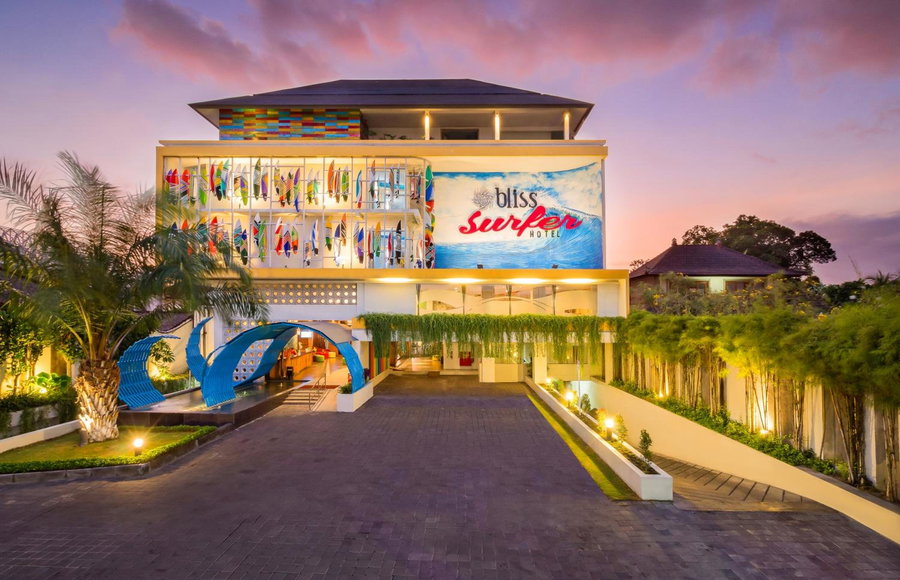 Bliss Surfer Hotel Legian, Kuta, Indonesia