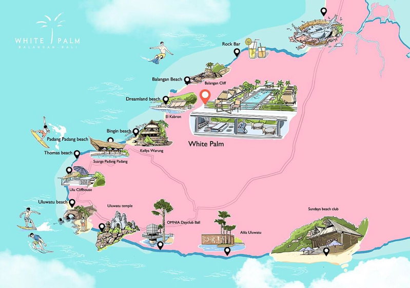 White Palm Uluwatu - Wellness & Recovery Retreat - 2 Min Walk to Balangan Beach, Kuta, Indonesia