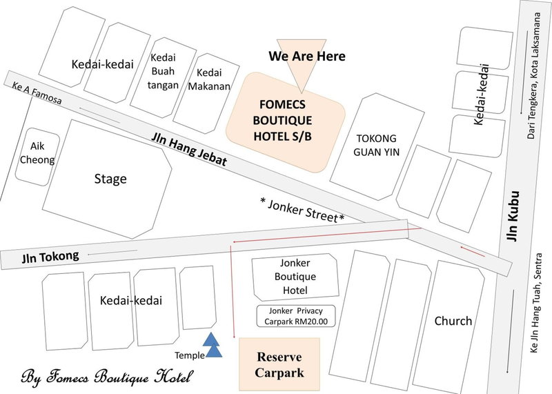 Fomecs Boutique Hotel, Jonker Street, Malacca, Malaysia