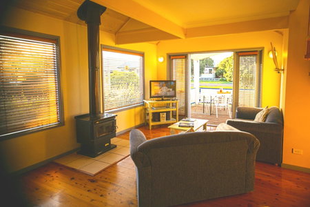 Rayville Boat Houses, Apollo Bay, Australia