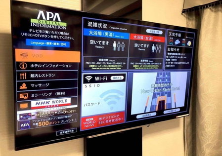 APA Hotel Hakataeki Chikushiguchi, Fukuoka, Japan
