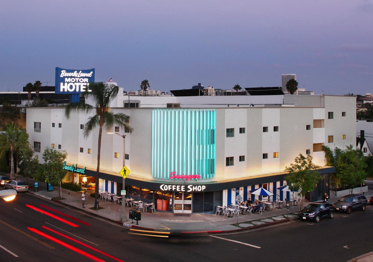 The Beverly Laurel Hotel at West Hollywood, United States
