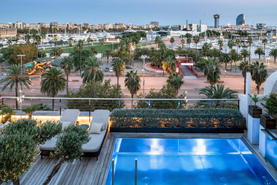 Serras Barcelona, Sant Pere, Santa Caterina i La Ribera, Spain