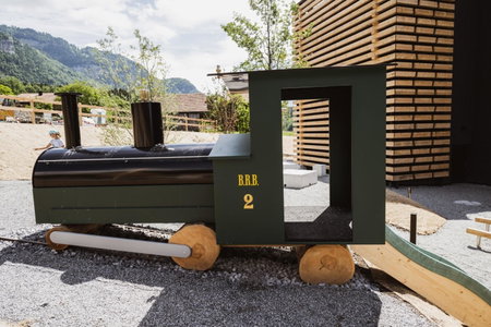 Bretterhotel, Brienz, Schweiz