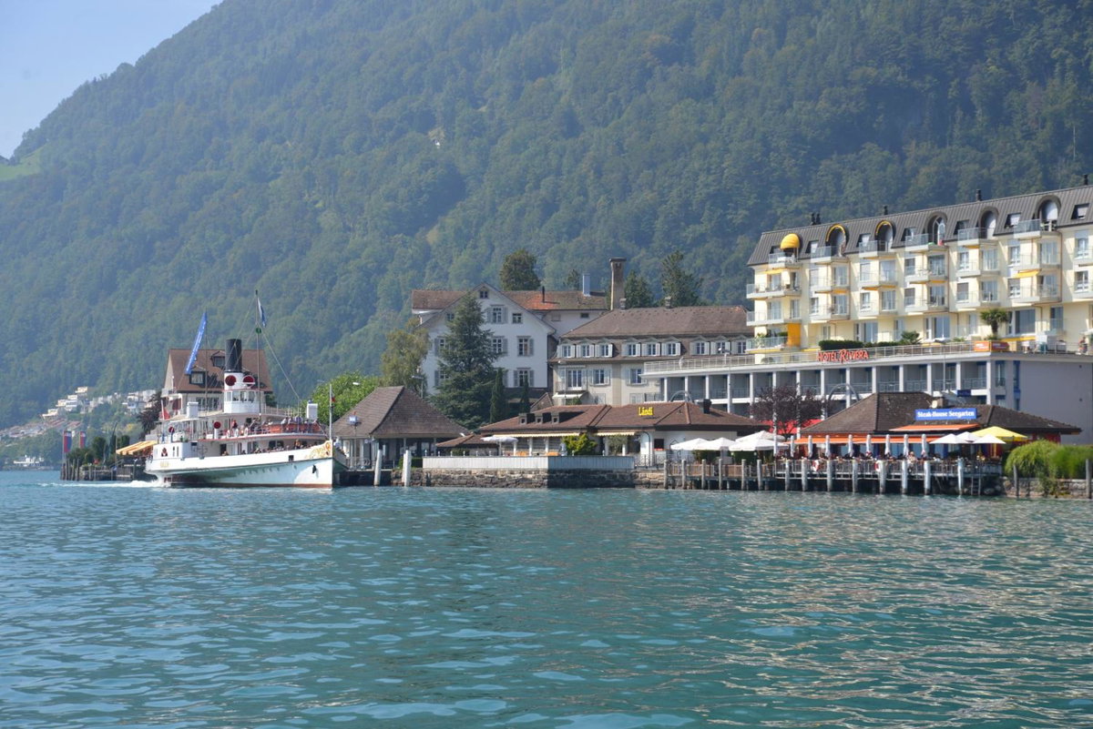 Seehotel Riviera at Lake Lucerne, Switzerland