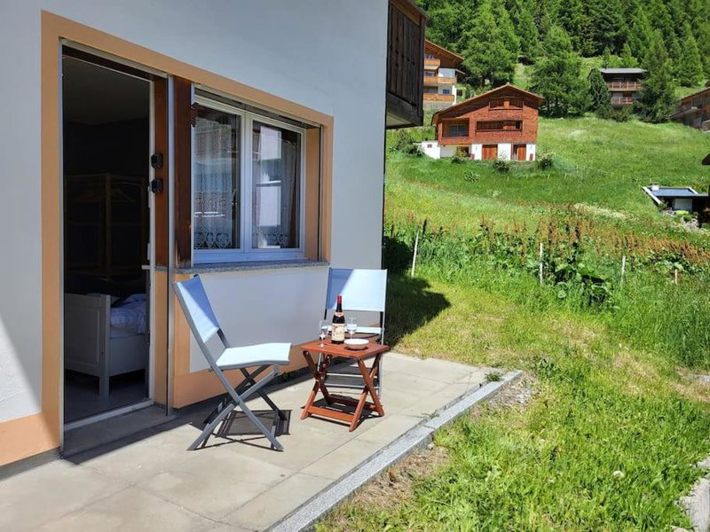 Ski-in cosy studio, Saas-Fee, Switzerland