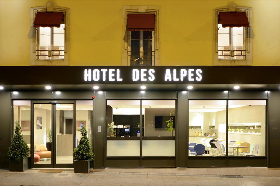 Hotel des Alpes, Geneve, Switzerland