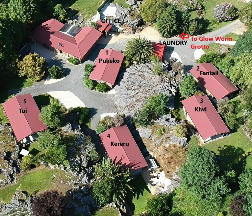 The Rocks Chalets, Takaka, Nueva Zelanda
